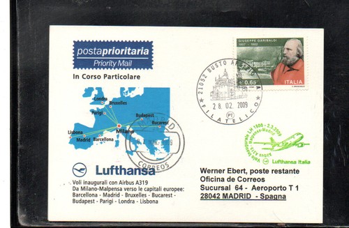 Lufthansa ffc primo - primo, volo