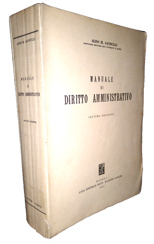 Sandulli manuale di diritto - sandulli,