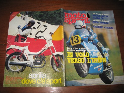 Motosprint 1982 test - motosprint,