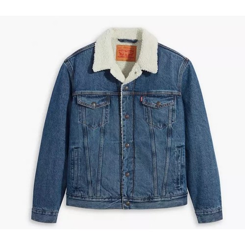 Giacca camionista levis blu - camionista,