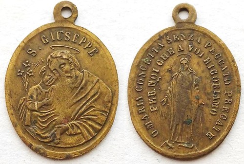 Medaglia san giuseppe - giuseppe,
