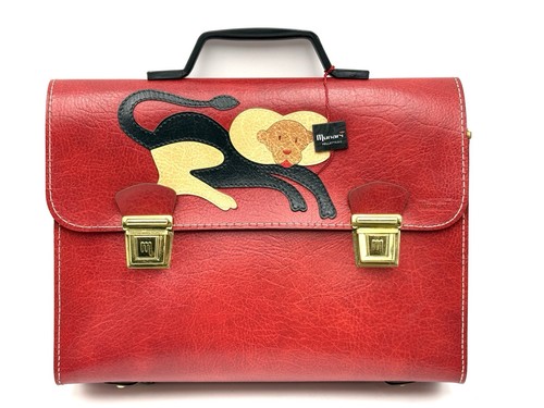 Cartella scuola vintage eco - vintage,