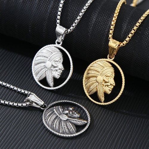 Collana uomo nativi americani - uomo,
