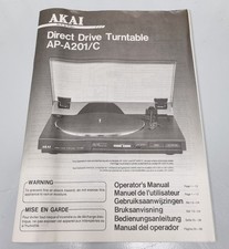 Akai AP-A201/C Giradischi
