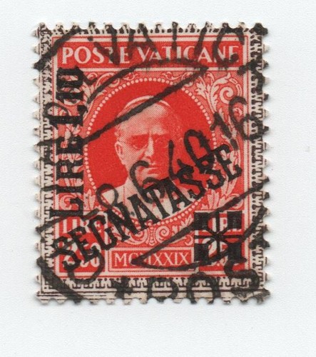 Vaticano 1931 segnatasse lire - vaticano,