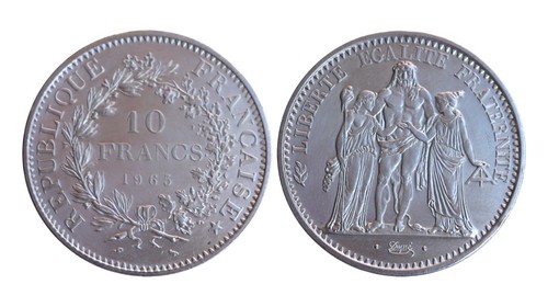 Francia 10 francs 1965 - francia,