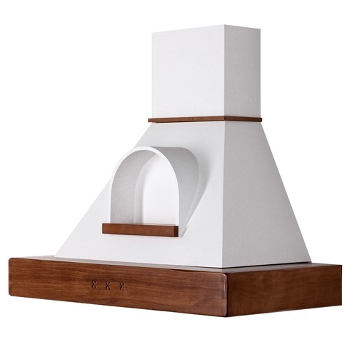 Cappa cucina noce scuro mary - cucina,