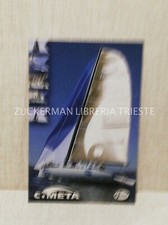 Cartolina TRIESTE BARCOLANA 2001 con timbro filatelico, barca, mare