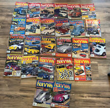 Hot VW Magazine Lot 1987-1998 25 Issues Volkswagen Bus Dune Buggy Type 2