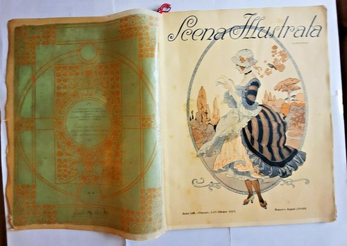 Rivista scena illustrata - illustrata, n