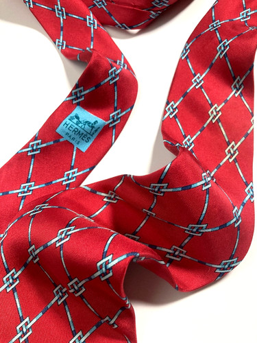 Hermes vintage strisce griglie - hermes,