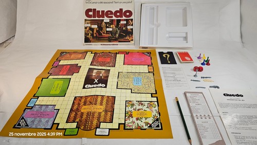 Cluedo parker vintage années - cluedo,