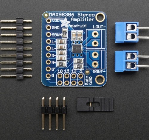 Adafruit stereo classe d - adafruit, 3,7w