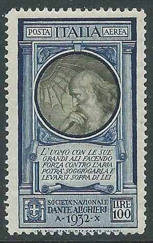 1932 regno posta - posta, aerea