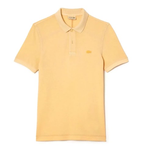 Polo lacoste uomo gialla - polo,