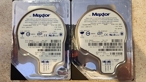 Maxtor diamondmax plus 40gb - maxtor,