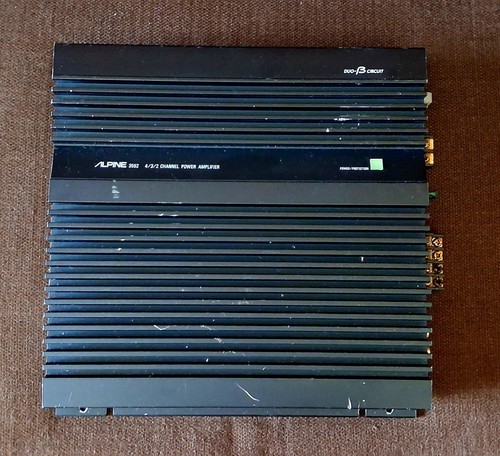 Alpine 3552 power amplifier - alpine,
