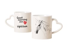 Lipizzano tazza con cavallo buongiorno cuore Art-Dog