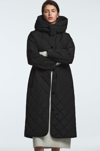 Cappotto lungo imbottito