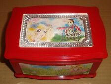 CANDY CANDY MUSICAL JEWEL BOX CARILLON SANYO SU LICENZA POPY ANNI '70