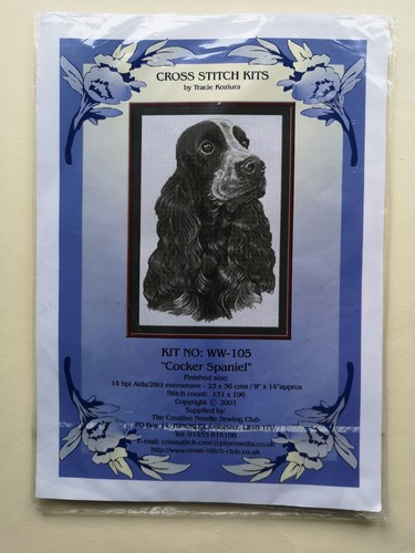 Kit punto croce cocker spaniel - kit,