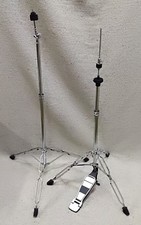 Coppia Hardware Batteria: HIt Hat Stand Charleston + Asta per Piatto Ride Crash