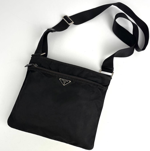 Borsa tracolla prada tessuto - prada,