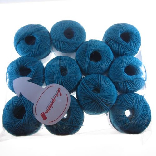 Gomitoli 100 canapa azzurro - 100%,