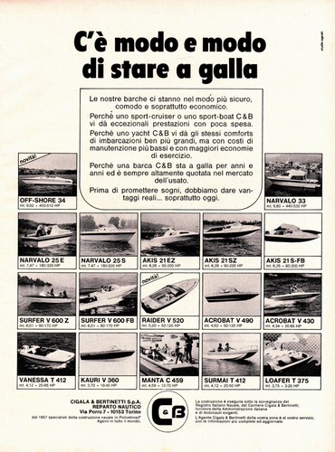Cantiere cigala bertinetti - cantiere, cigala&