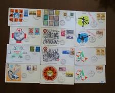 🟡 76 BUSTE 1° GIORNO REPUBBLICA ITALIANA - A 1058-