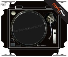 Technics SL-1210 MK2 Skin | Colore Nero | Decalcomania Protettiva | Pelli StyleFlip