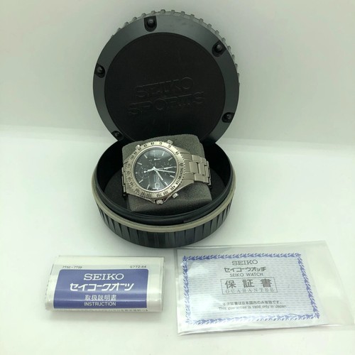 W1619 seiko 7t52 8000 - [w1619],