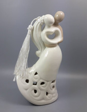 St etienne Innamorati porcellana lampada notturna con led h 15 x 7 l cm