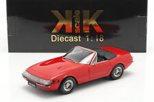 Ferrari 365 GTB/4 Daytona Cabriolet 1. Serie 1969 rossa scala 1:18 KK