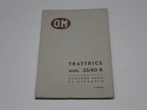 Trattore trattrice mod - om,