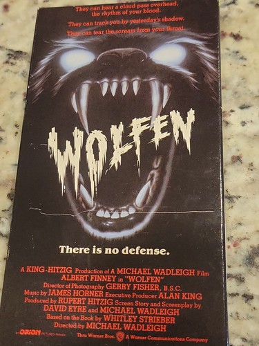 Wolfen 1981 vhs - wolfen, horror