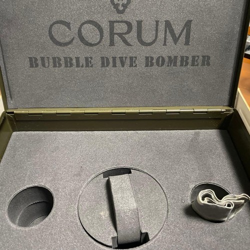 Corum bubble dive bomber - bomber, box