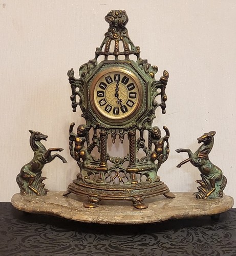Splendido orologio camino - da,