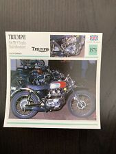 CARTE FICHE MOTO collection