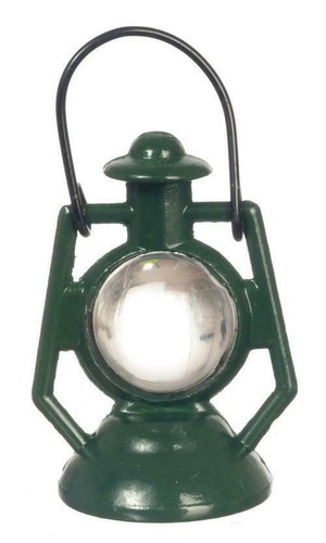 Lanterna lampada olio verde