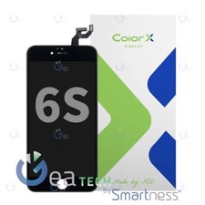 DISPLAY LCD PER APPLE IPHONE 6S SCHERMO COLOR X BY NCC RETINA + TOUCH VETRO NERO