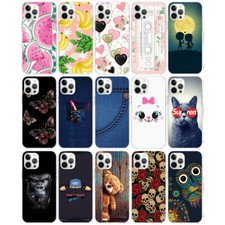 CUSTODIA COVER MORBIDA IN TPU PER APPLE IPHONE 11 / 11 PRO / MAX FANTASIA M12 
