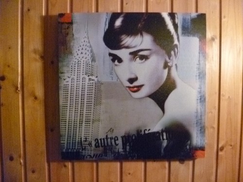 Audrey hepburn quadro stampa - hepburn,