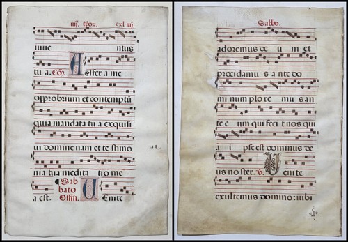 Antifonario pergamena - antifonario,