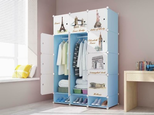 Set mobili cubi plastica - set, 12