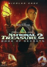 National Treasure 2 Book of Secrets Walt Disney Pictures Nicolas ~ Very Good DVD