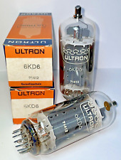 2x 6KD6 Ultron, NOS. RADIO