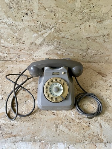 Telefono disco vintage face - vintage,