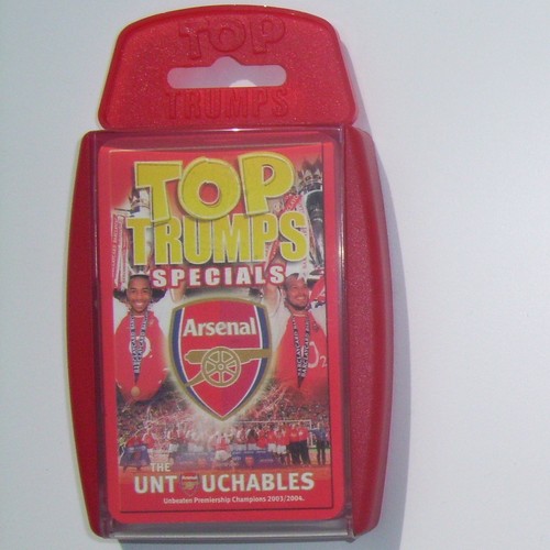Arsenal top trumps specials - arsenal,