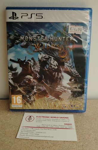 Monster hunter wilds - hunter, nuovo